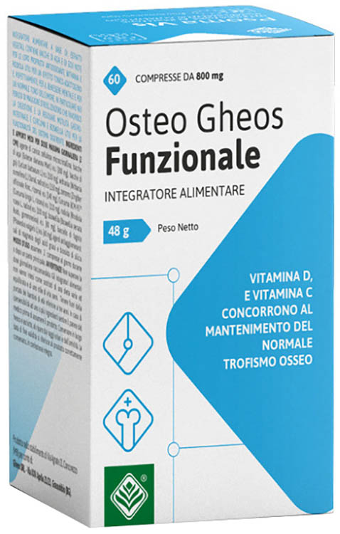 OSTEO GHEOS FUNZIONALE 60 COMPRESSE - Angeli Pharm