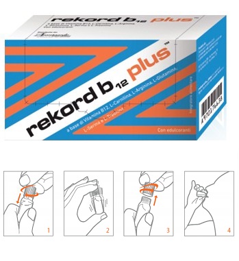 REKORD B12 PLUS 10 FLACONCINI 10 ML - Angeli Pharm