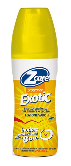 Z CARE PROTECTION EXOTIC VAPO LOZIONE NO GAS INODORE 100 ML - Angeli Pharm