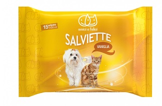 SALVIETTE POCKET VANIGLIA - Angeli Pharm