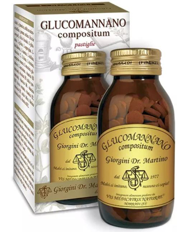GLUCOMANNANO COMPOSITUM 180 PASTIGLIE 90 G - Angeli Pharm