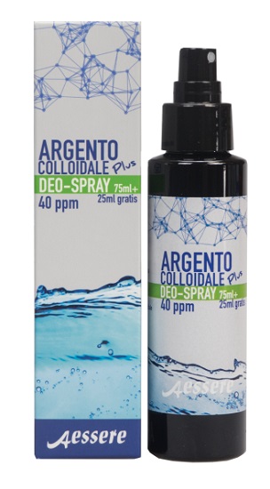 ARGENTO COLLOIDALE PLUS DEODORANTE SPRAY 75 ML + 25 ML - Angeli Pharm