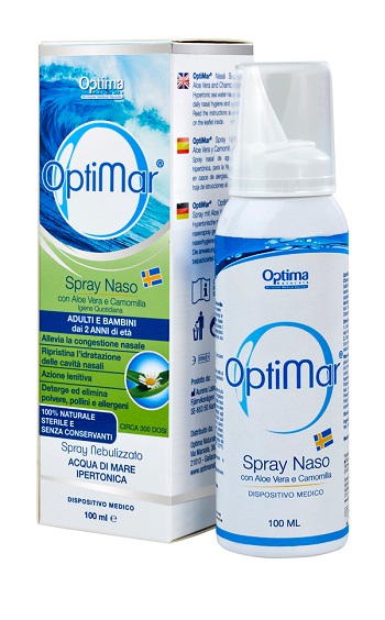 OPTIMAR SPRAY NASO ALOE CAMOMILLA 100 ML - Angeli Pharm