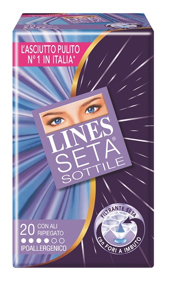 LINES SETA SOTTILE CON ALI X 20 PEZZI - Angeli Pharm