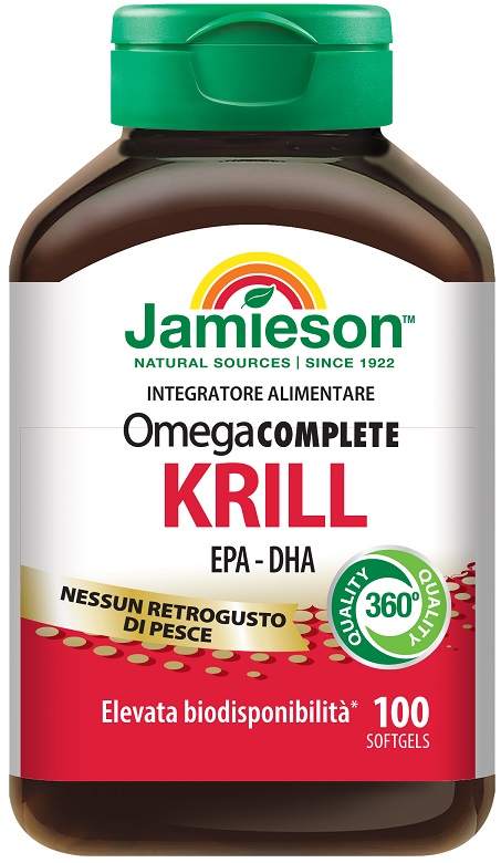 JAMIESON OMEGA COMPLETE PURE KRILL OIL 100 PERLE - Angeli Pharm