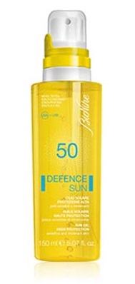 DEFENCE SUN 50 OLIO SOLARE PROTEZIONE ALTA 150 ML - Angeli Pharm