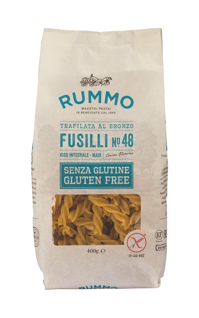 RUMMO FUSILLI N48 DI RISO INTEGRALE E MAIS 400 G - Angeli Pharm