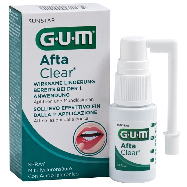 GUM AFTACLEAR SPRAY 15 ML - Angeli Pharm