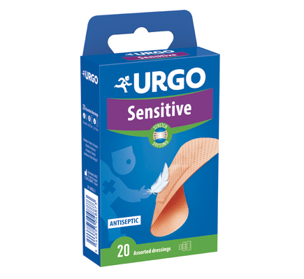CEROTTO URGO SENSITIVE STRETCH 20 PEZZI ASSORTITI - Angeli Pharm