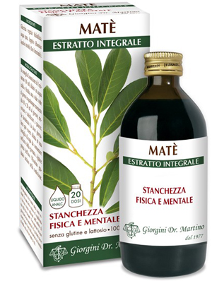 MATE' ESTRATTO INTEGRALE 200 ML - Angeli Pharm