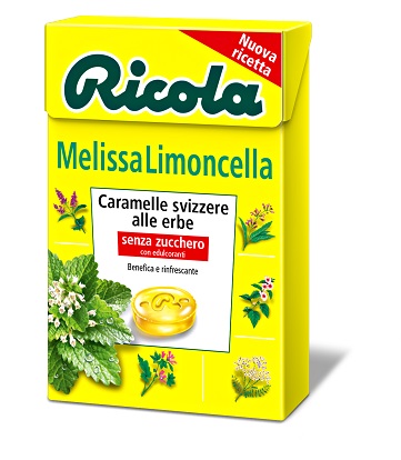 RICOLA MELISSA LIMONCELLA SENZA ZUCCHERO 50 G - Angeli Pharm