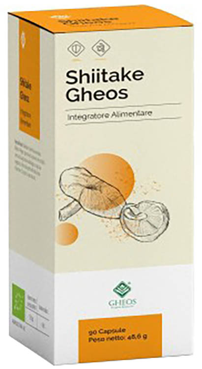 SHIITAKE GHEOS 90 CAPSULE DA 540 MG - Angeli Pharm
