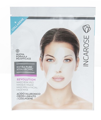 INCAROSE EPH REVOLUTION MASCHERA VISO ACIDO IALURONICO CROSSLINKATO + COLLAGENE - Angeli Pharm