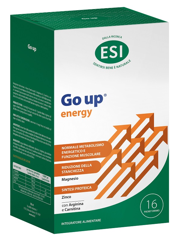 ESI GO UP ENERGY 16 POCKET DRINK DA 20 ML - Angeli Pharm