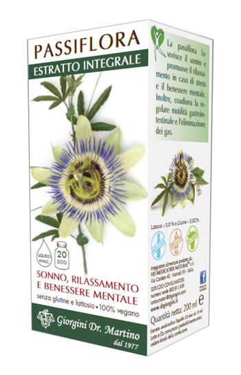 PASSIFLORA ESTRATTO INTEGRALE 200 ML - Angeli Pharm