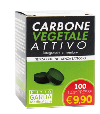 CARBONE VEGETALE ATTIVO 100 COMPRESSE - Angeli Pharm