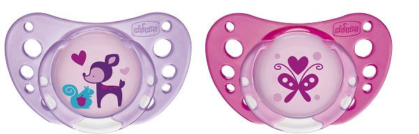 CHICCO SUCCHIETTO AIR GIRL IN CAUCCIU' 6-16 MESI 2 PEZZI - Angeli Pharm