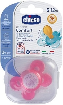 CHICCO SUCCHIETTO COMFORT GIRL IN CAUCCIU' 6-16 MESI 1 PEZZO - Angeli Pharm