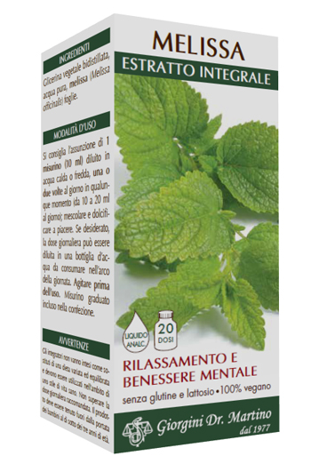 MELISSA ESTRATTO INTEGRALE 200 ML - Angeli Pharm