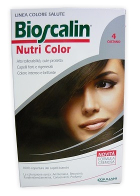 BIOSCALIN NUTRI COLOR 4 CASTANO SINCROB 124 ML - Angeli Pharm