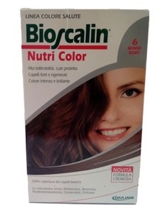 BIOSCALIN NUTRI COLOR 6 BIONDO SCURO SINCROB 124 ML - Angeli Pharm