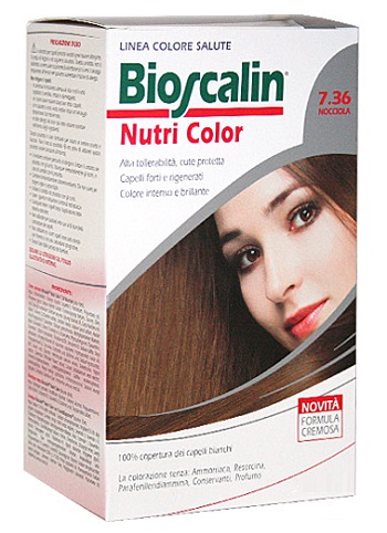 BIOSCALIN NUTRI COLOR 7,36 NOCCIOLA SINCROB 124 ML - Angeli Pharm