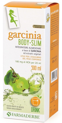 GARCINIA BODY SLIM GUSTO FRUTTI DI BOSCO 500 ML - Angeli Pharm