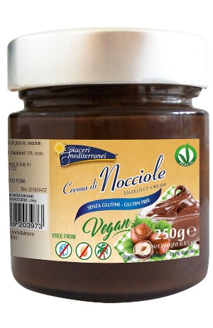PIACERI MEDITERRANEI CREMA NOCCIOLA 250 G - Angeli Pharm