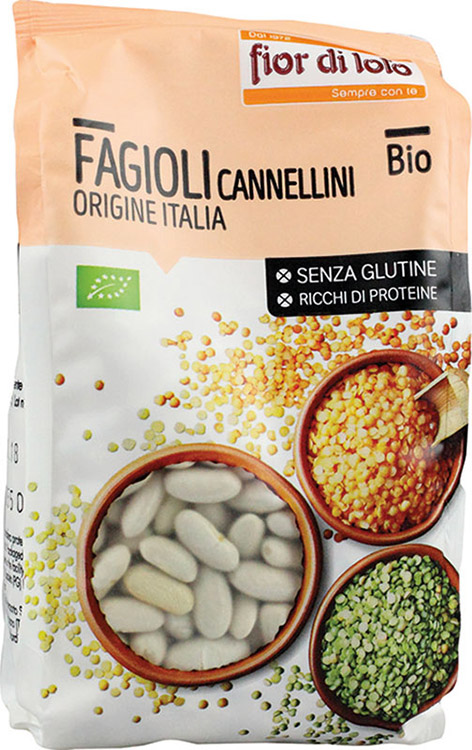 FAGIOLI CANELLINI ITALIA SENZA GLUTINE BIO 400 G - Angeli Pharm