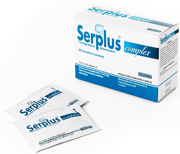 SERPLUS COMPLEX 20 BUSTINE DA 3 G CON STEVIA - Angeli Pharm