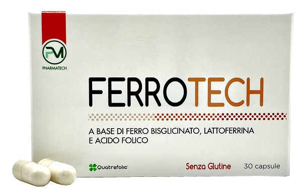 FERROTECH 30 CAPSULE DA 550MG - Angeli Pharm