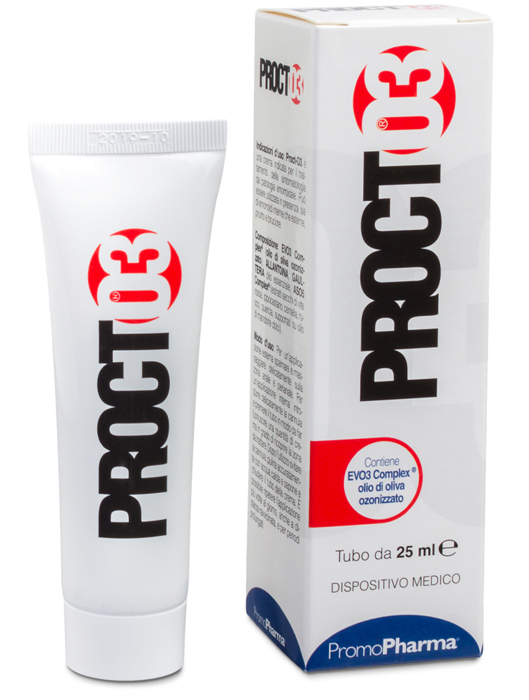 PROCTO3 CREMA PER TRATTAMENTO EMORROIDI 25 ML - Angeli Pharm