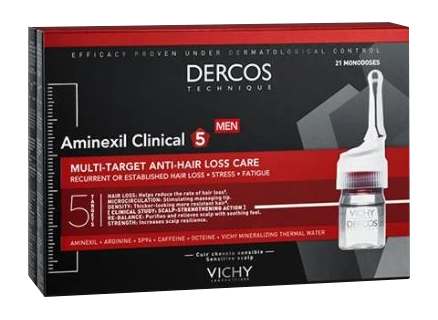 DERCOS AMINEXIL FIALE 42 UOMO 6 ML - Angeli Pharm