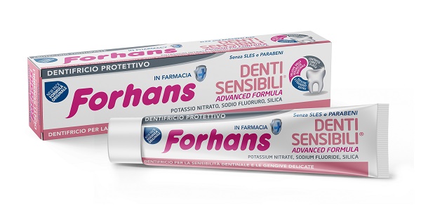 FORHANS SP DENTIFRICIO DENTI SENSIBILI ADVANCED 75 ML - Angeli Pharm