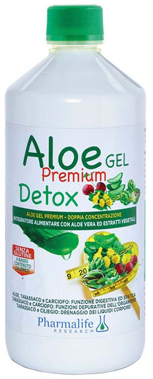 ALOE GEL PREMIUM DETOX 1 LITRO - Angeli Pharm