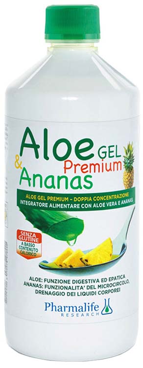 ALOE GEL PREMIUM & ANANAS 1 LITRO - Angeli Pharm