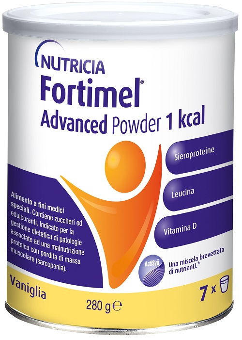 NUTRICIA FORTIMEL ADVANCED POWDER 1 KCAL VANIGLIA 280 G - Angeli Pharm