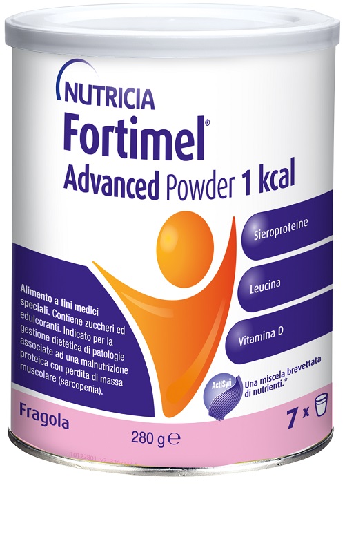 NUTRICIA FORTIMEL ADVANCED POWDER 1 KCAL FRAGOLA 280 G - Angeli Pharm
