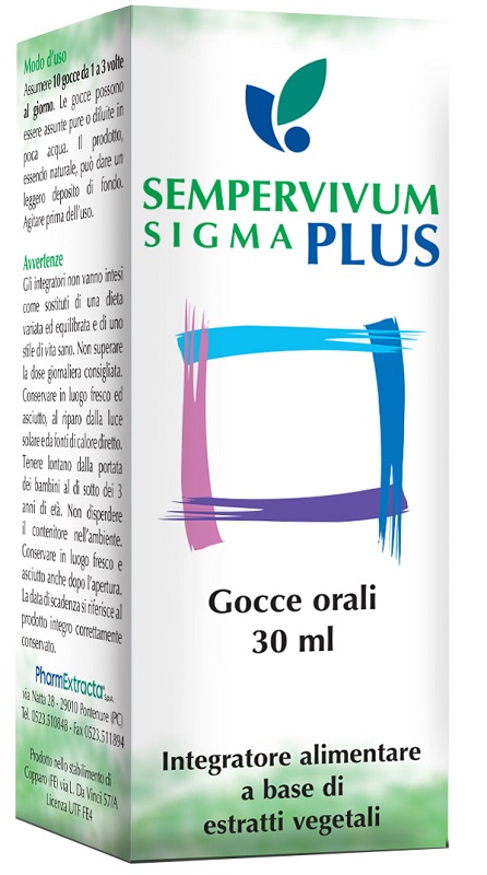 SEMPERVIVUM SIGMA PLUS 30 ML - Angeli Pharm