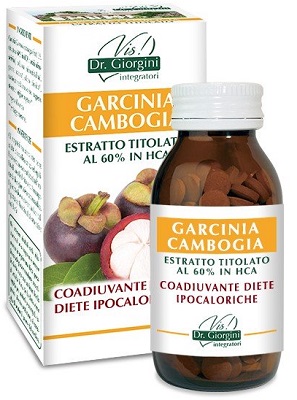 GARCINIA CAMBOGIA ESTRATTO TITOLATO 60% HCA 180 PASTIGLIE - Angeli Pharm