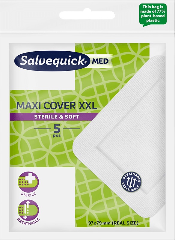 CEROTTO SALVELOX MED MAXI COVER XXL 97X79MM 5 PEZZI - Angeli Pharm