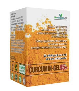 CURCUMIN GEL 95+ 20 BUSTINE DA 5 ML - Angeli Pharm