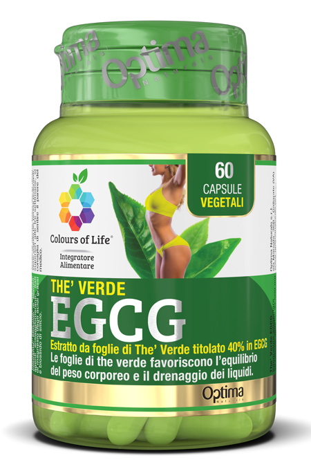 COLOURS OF LIFE THE VERDE EGCG 60 CAPSULE VEGETALI - Angeli Pharm