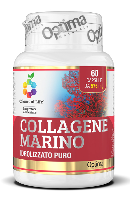 COLOURS OF LIFE COLLAGENE MARINO IDROLIZZATO PURO 60 CAPSULE 575 MG - Angeli Pharm