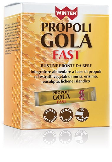 WINTER PROPOLI GOLA FAST 15 BUSTINE - Angeli Pharm