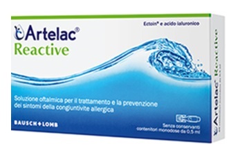 ARTELAC REACTIVE SOLUZIONE OFTALMICA MONODOSE 10 UNITA' DA 0,5 ML - Angeli Pharm