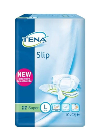 PANNOLONE PER INCONTINENZA A MUTANDINA TENA SLIP SUPER L 10 PEZZI - Angeli Pharm