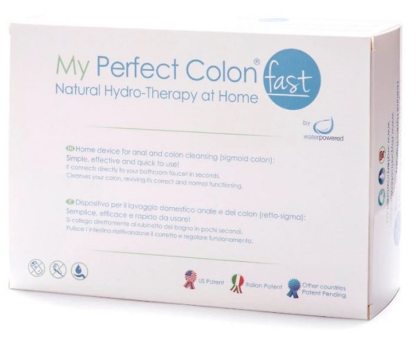 MY PERFECT COLON FAST LAVAGGIO INTESTINALE MY PERFECT CARE COLON FAST + FILTRO CON ADATTATORE RUBINETTO + 12 CANNULE RETTALI + ASTUCCIO - Angeli Pharm