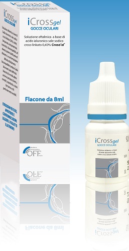 ICROSS GEL GOCCE OCULARI ACIDO IALURONICO CROSS-LINKATO 0,4% 8 ML - Angeli Pharm