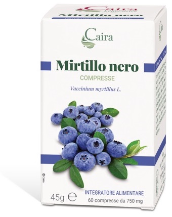 CAIRA MIRTILLO NERO 60 COMPRESSE - Angeli Pharm
